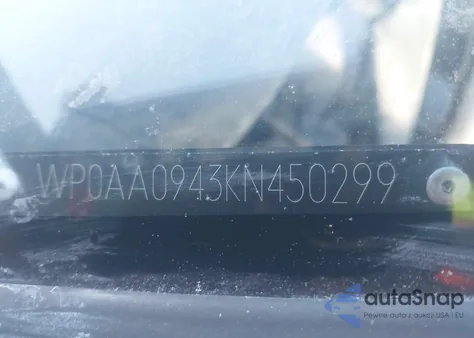 1989 Porsche 944 z USA, uszkodzony, nr VIN WP0AA0943KN450299